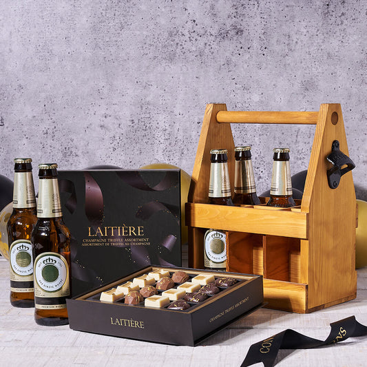Graduation Beer & Chocolate Gift, graduation gift, graduation, beer gift, beer, chocolate gift, chocolate, gourmet gift, gourmet