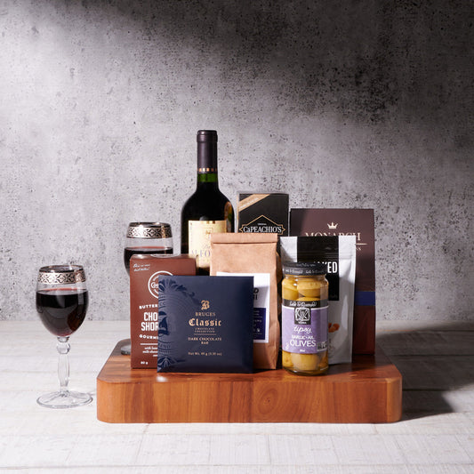 The Vineyard’s Yield Hanukkah Gift Basket, kosher gift baskets, gourmet gifts, gifts, kosher wine gift baskets, kosher, hanukkah 
